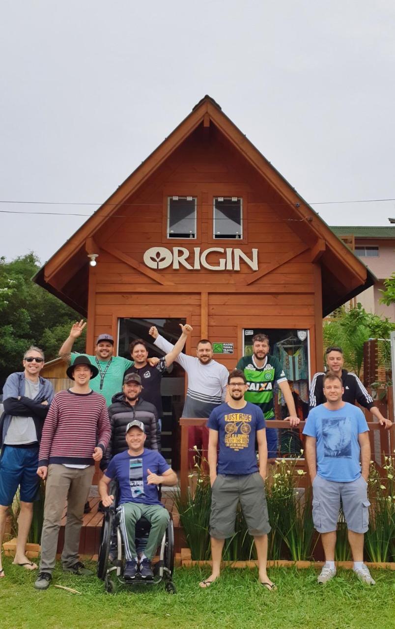 Hotel Origin Acomodacoes Guarda do Embaú Esterno foto